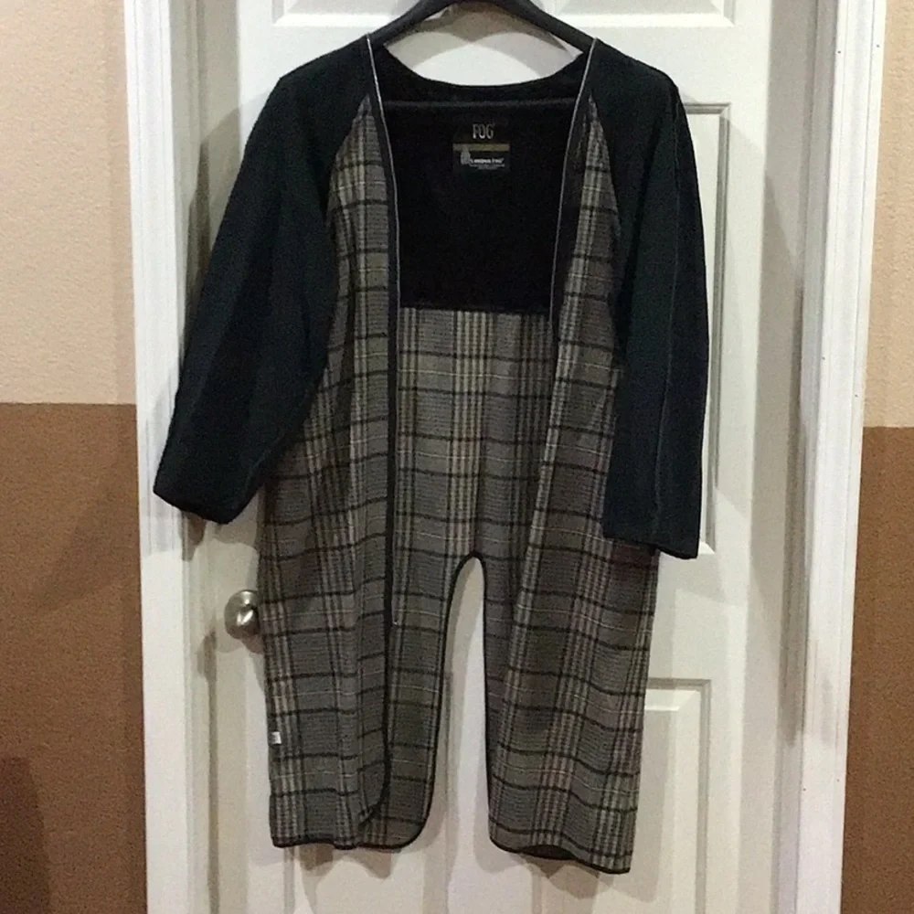 London Fog Mens Black Lined Trench Coat Size 42 Regular - Picture 10 of 11